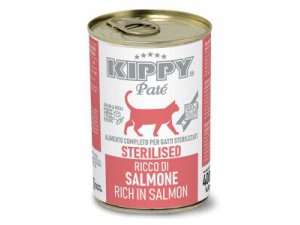 KIPPY Cat sterilised losos 400g/24kart.