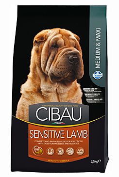 CIBAU Adult Sensitive Lamb&Rice 12kg+2kg ZDARMA CIBAU Adult Sensitive Lamb&Rice 12kg+2kg ZDARMA