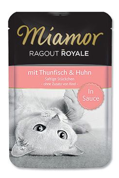 Miamor Cat Ragout kapsa tuňák+kuře ve šťávě…