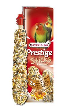 VL Prestige Sticks pro papoušky Nuts&Honey 2x70g VL Prestige Sticks pro papoušky Nuts&Honey 2x70g