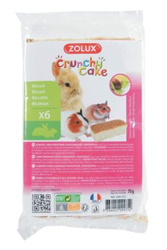 Crunchy Cake ořech pro hlodavce 75g Zolux Crunchy Cake ořech pro hlodavce 75g Zolux