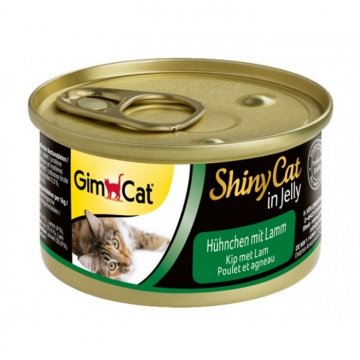 Konzerva Shiny cat Kure s jehnecim 70g (24x) Konzerva Shiny cat Kure s jehnecim 70g (24x)