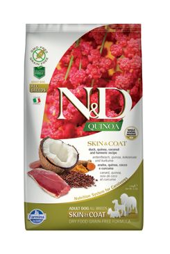 N&D Quinoa DOG Skin & Coat Duck & Coconut 2,5kg N&D Quinoa DOG Skin & Coat Duck & Coconut 2,5kg