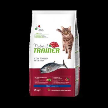 TRAINER Natural Cat Adult tuňák 1,5kg