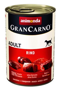 Animonda GRANCARNO konz. ADULT hovězí 400g Animonda GRANCARNO konz. ADULT hovězí 400g