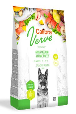 Calibra Dog Verve GF Adult M&L Salmon&Herring 2kg Calibra Dog Verve GF Adult M&L Salmon&Herring 2kg