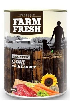 Farm Fresh Dog Goat with Carrot konzerva 400g Farm Fresh Dog Goat with Carrot konzerva 400g