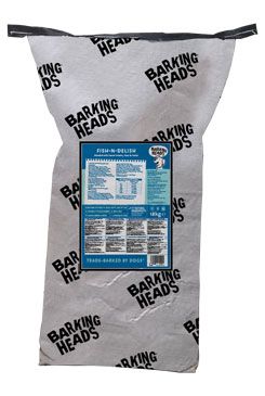 BARKING HEADS Fish-n-Delish NEW 18kg - poškoz.obal - svár BARKING HEADS Fish-n-Delish NEW 18kg - poškoz.obal - svár