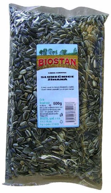 Slunečnice žíhaná Biostan 500 g