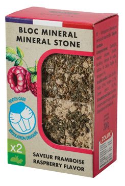 Minerální kámen EDEN hlodavci malina 2x100g Zolux Minerální kámen EDEN hlodavci malina 2x100g Zolux