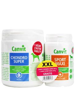 Canvit Chondro Super 500g+Canvit Sport Maxi 230g Canvit Chondro Super 500g+Canvit Sport Maxi 230g
