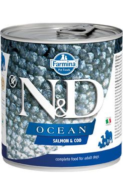 N&D DOG OCEAN Adult Salmon & Codfish 285g N&D DOG OCEAN Adult Salmon & Codfish 285g