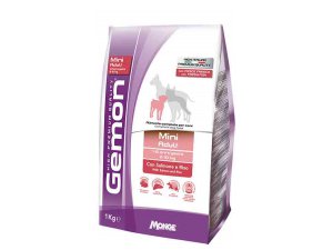 GEMON Dog Mini Adult Losos s rýží 26/13 1 kg GEMON Dog Mini Adult Losos s rýží 26/13 1 kg