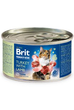 Brit Premium Cat by Nature konz Turkey&Lamb…
