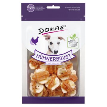 Dokas - Kuřecí prsa s banánem 70 g Dokas - Kuřecí prsa s banánem 70 g