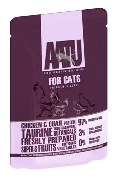 AATU Cat Chicken n Quail kaps. 4x85g