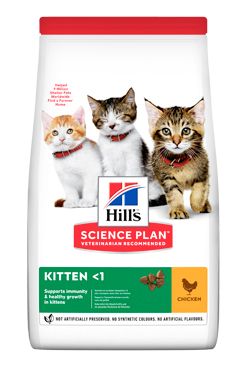 Hill's Fel. Dry SP Kitten Chicken 3kg Hill's Fel. Dry SP Kitten Chicken 3kg