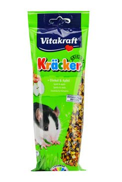 Vitakraft Rodent Rat poch. Kräcker jablko+špalda 2ks Vitakraft Rodent Rat poch. Kräcker jablko+špalda 2ks