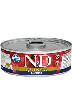 N&D CAT QUINOA Adult Digestion Lamb & Fennel 80g N&D CAT QUINOA Adult Digestion Lamb & Fennel 80g