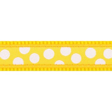 Vodítko RD přep. 12 mm x 2 m-White Spots on Yellow Vodítko RD přep. 12 mm x 2 m-White Spots on Yellow