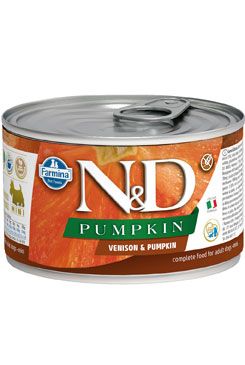 N&D DOG PUMPKIN Adult Venison & Pumpkin Mini 140g N&D DOG PUMPKIN Adult Venison & Pumpkin Mini 140g