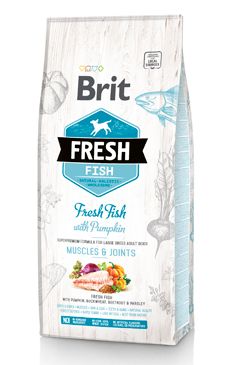 Brit Fresh Dog Fish & Pumpkin Adult Large…
