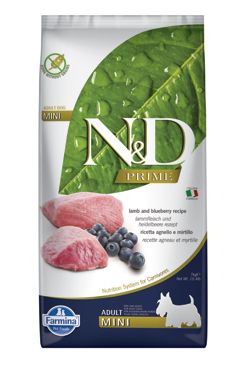 N&D PRIME DOG Adult Mini Lamb & Blueberry…