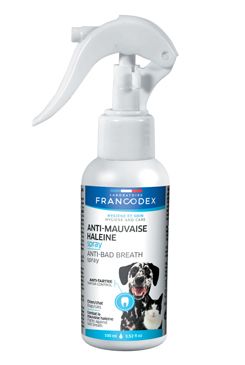 Francodex Sprej proti páchnoucímu dechu pes 100ml Francodex Sprej proti páchnoucímu dechu pes 100ml